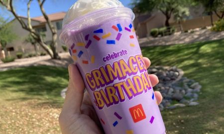 Grimace McDonald's Milkshake